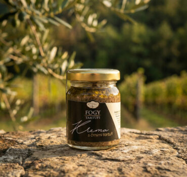 Krema s črnimi tartufi